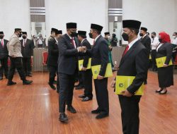 Bobby Nasution Lantik 11 Pejabat Pimpinan Tinggi Pratama Kota Medan