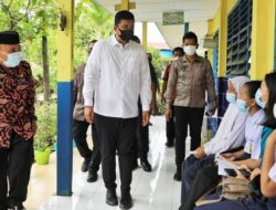 Bobby Nasution Tinjau Vaksinasi Pelajar SMP