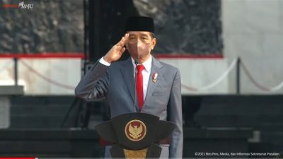 Presiden Jokowi Pimpin Upacara Hari Kesaktian Pancasila 2021