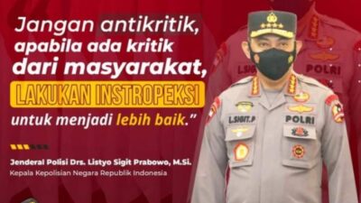 Kapolri : Ada Tiga Kasus Memalukan Institusi Polri  