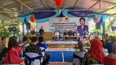 Irma Suryani Sosialiasi 4 Pilar Kebangsaan di Lahat