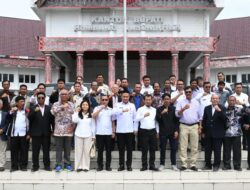 Bupati Humbahas Sambut KESATUPADU, Tegaskan Komitmen Bantu Kembalikan Tanah Warga Parsingguran II