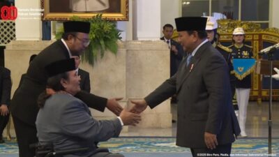 Senny Marbun Terima Anugerah Tanda Jasa dan Tanda Kehormatan Bintang Jasa Nararya Dari Presiden RI