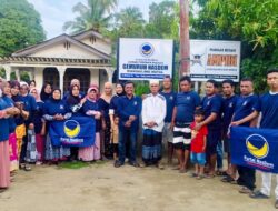 Kantor DPD Gemuruh NasDem Mandailing Natal Diresmikan