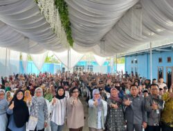 Anggota DPR RI Irma Suryani Lakukan Sosialisasi Empat Pilar Kebangsaan di Desa Cipta Muda OKU Timur