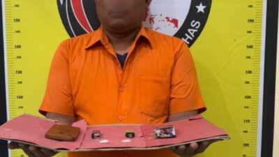 Satresnarkoba Humbahas tangkap Pengguna Sabu, Barang Bukti 1,40 Gram Diamankan